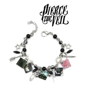 Pierce The Veil Miniature Album Charm Bracelet | Vic Fuentes